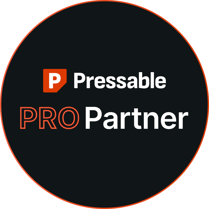 Partner=Pressable, Size=L, Pro=On, Dark Mode=On, Solid BG=On