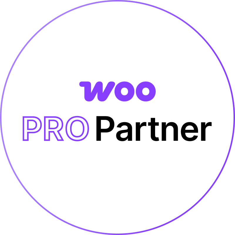 Partner=Woo, Size=L, Pro=On, Dark Mode=Off, Solid BG=On