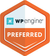 WP Engine preferred partner. website hosting for wordpress.