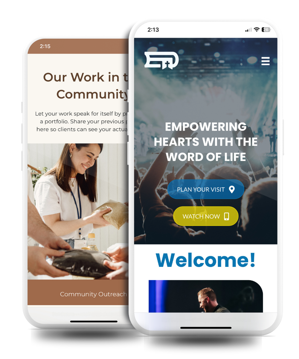 missionshare mobile friendly websites for churches